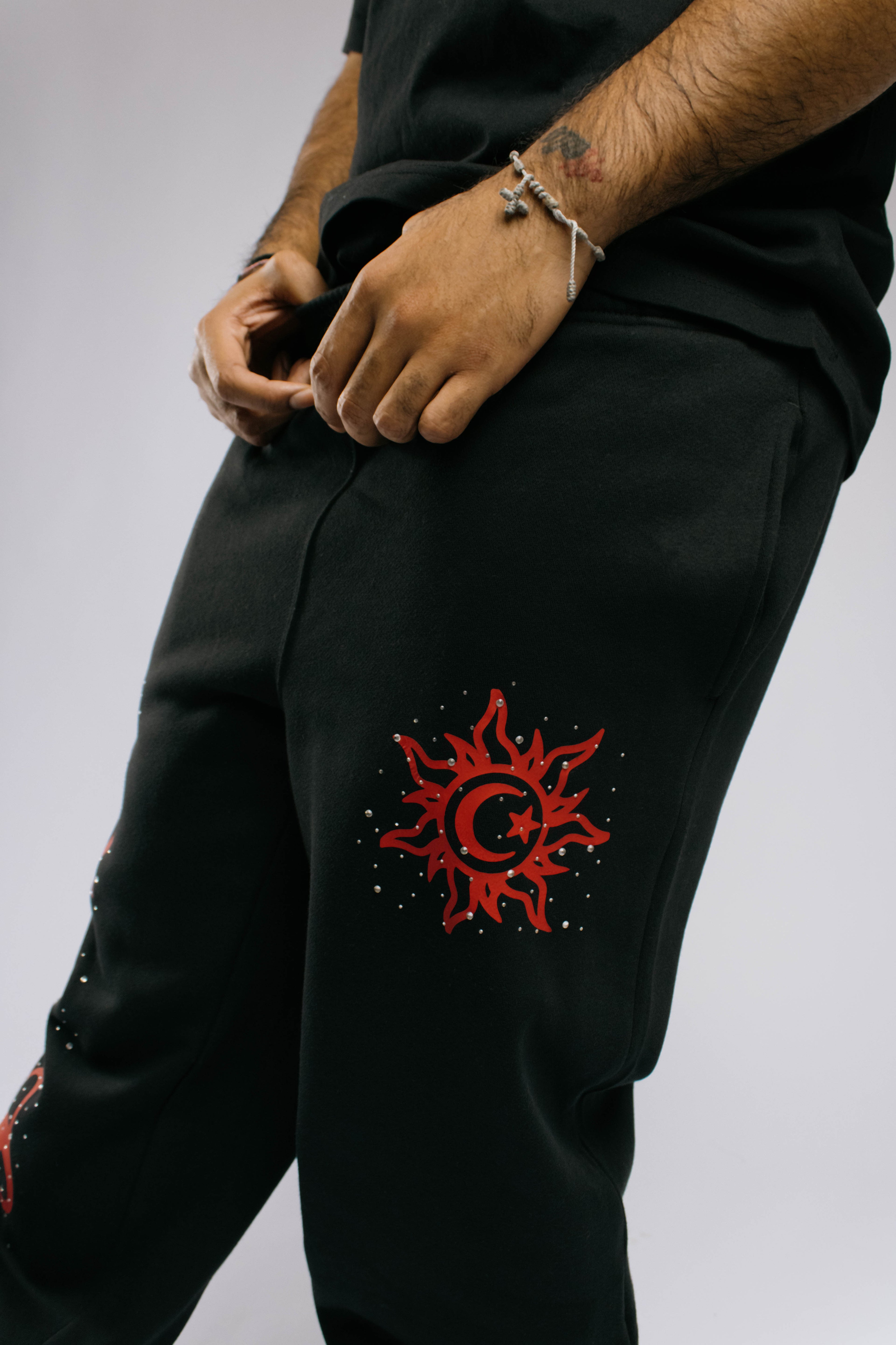 Rhinestone Sweatpants