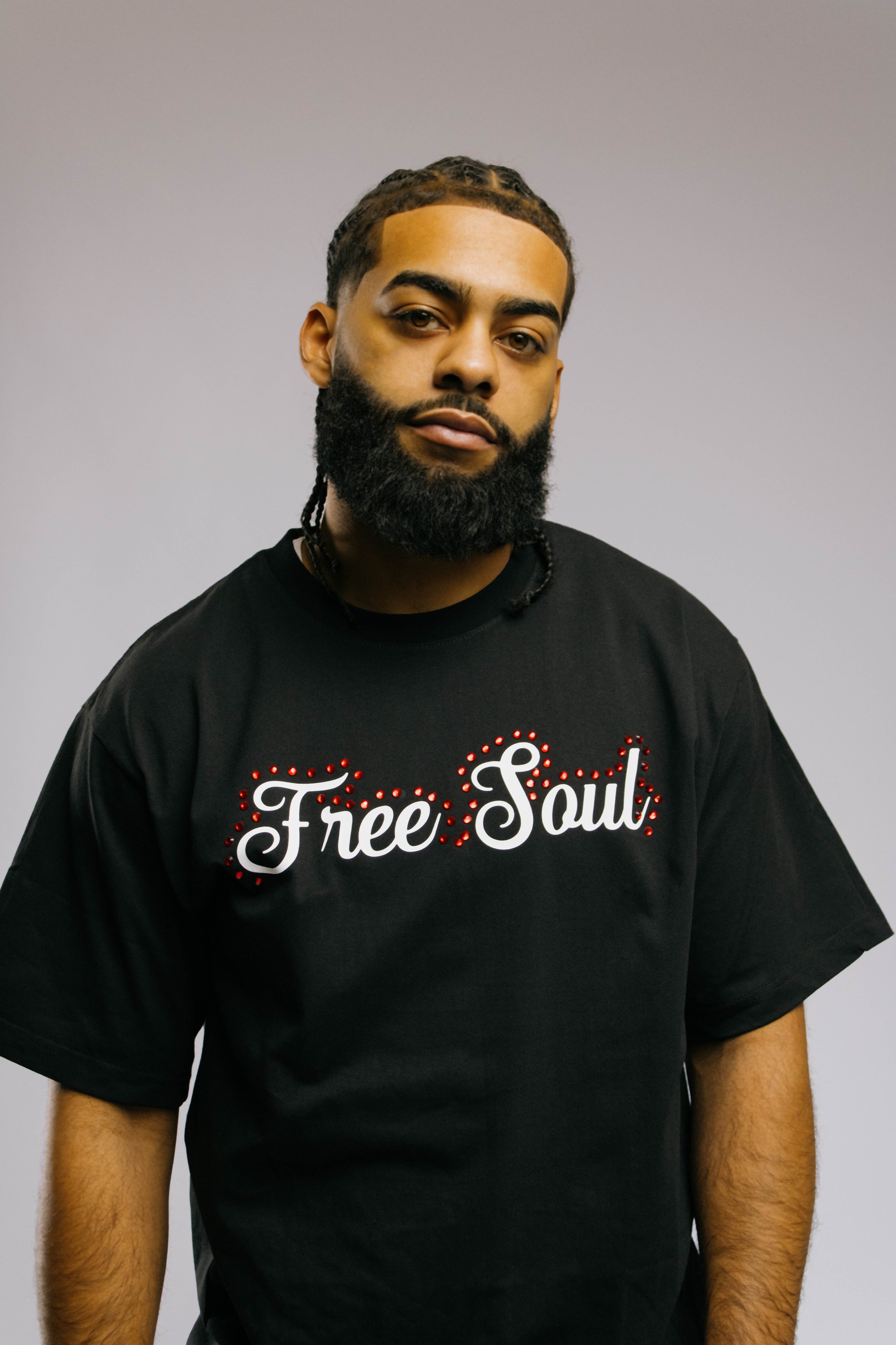 Rhinestine Script Tee